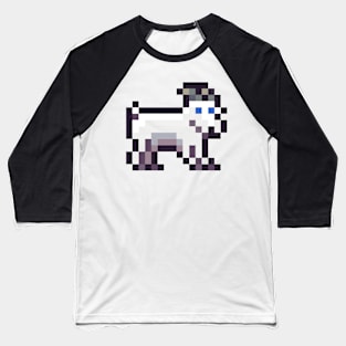 Goat Pixel Baseball T-Shirt